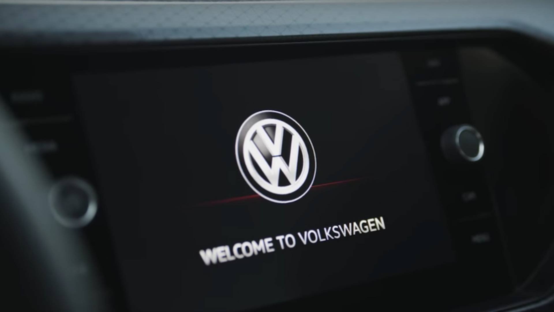 Teaser do VW T-Cross