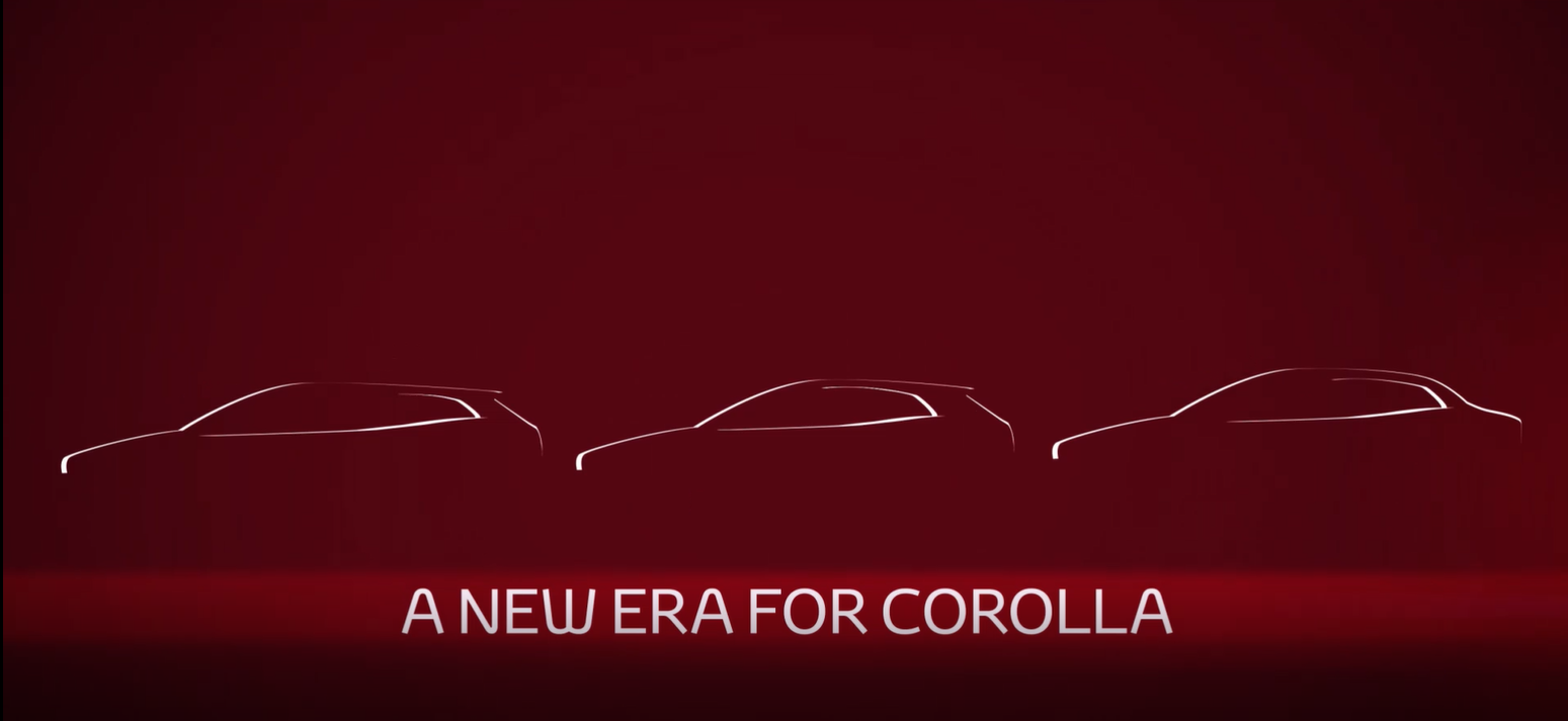 Teaser do novo Toyota Corolla Sedan