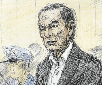 Dois meses após a sua detenção, Carlos Ghosn surgiu visivelmente mais magro em tribunal