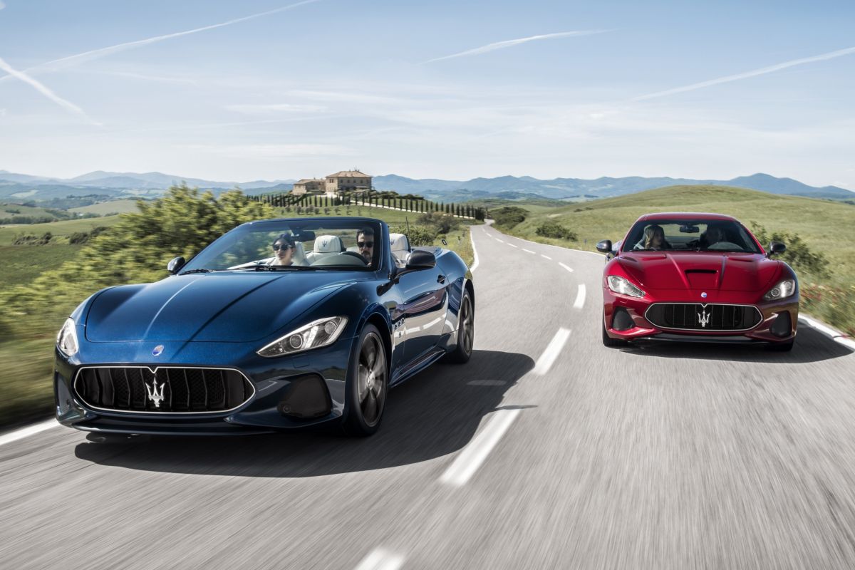 Maserati GranTurismo e GranCabrio da geração atual