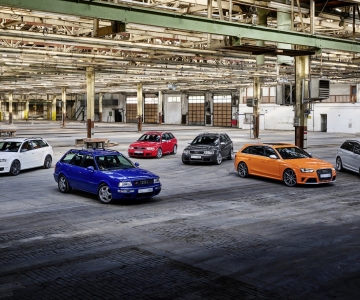 Audi comemora 25 anos dos RS