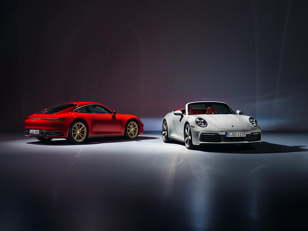 Porsche Carrera Coupé e Cabriolet