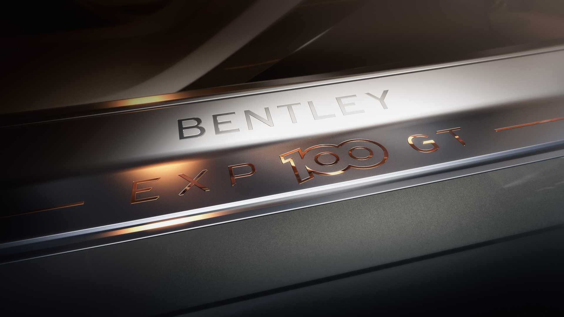 Bentley EXP 100 GT Concept teaser