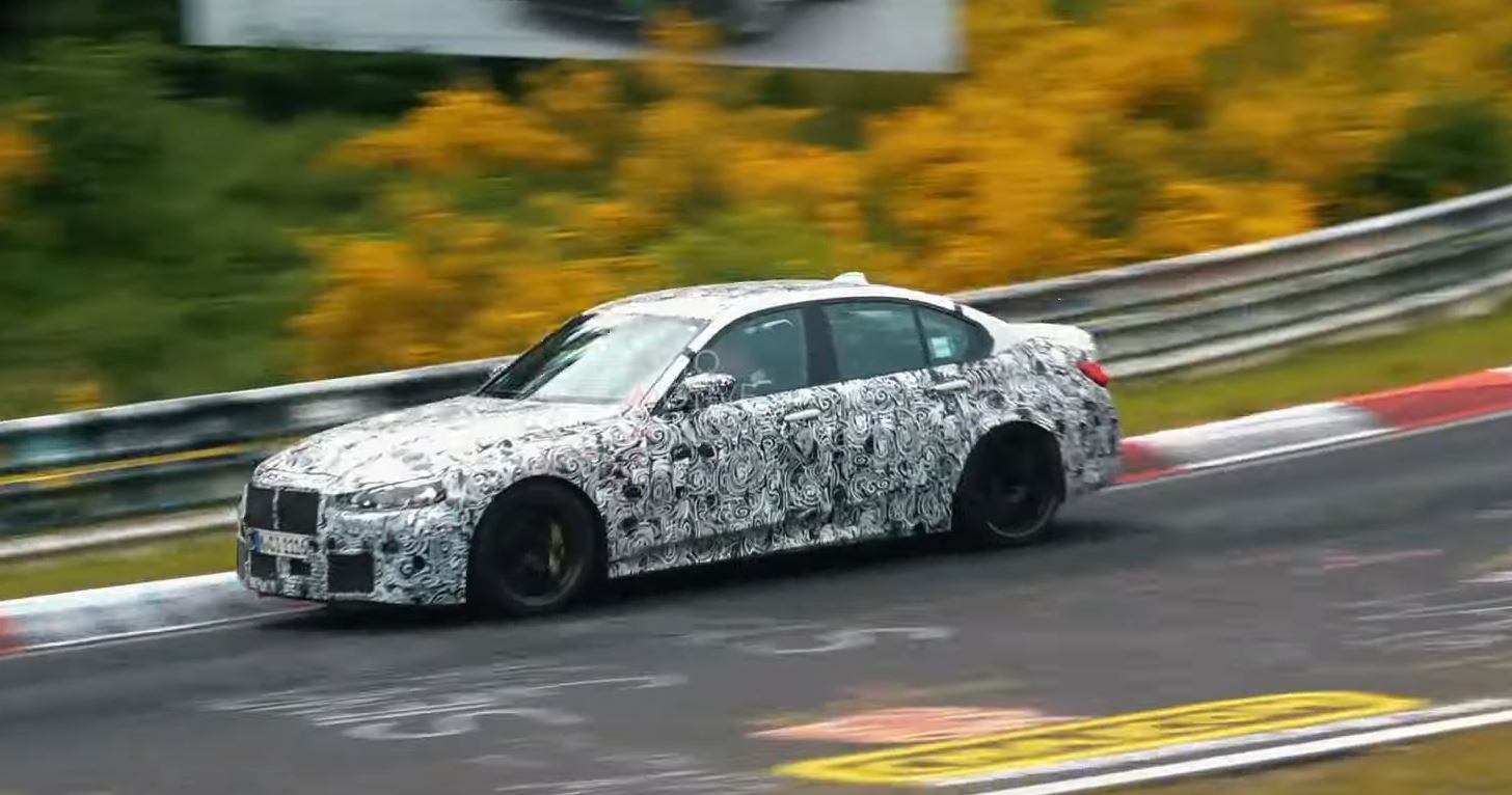 Novo BMW M3 testa em Nürburgring