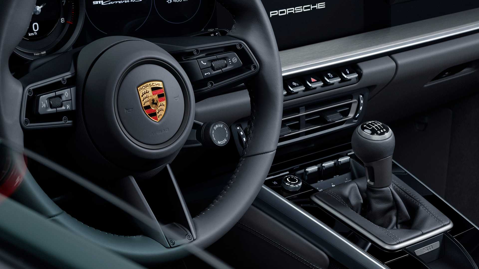 Porsche 911 Carrera S e 4S ganham caixa manual de sete velocidades