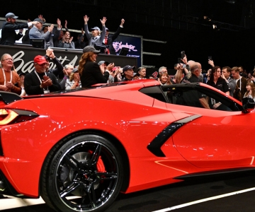 Primeiro exemplar do Chevrolet Corvette C8