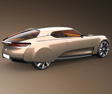 Render do Citroën SM