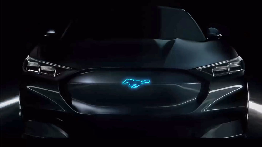 Ford Mustang Hybrid teaser