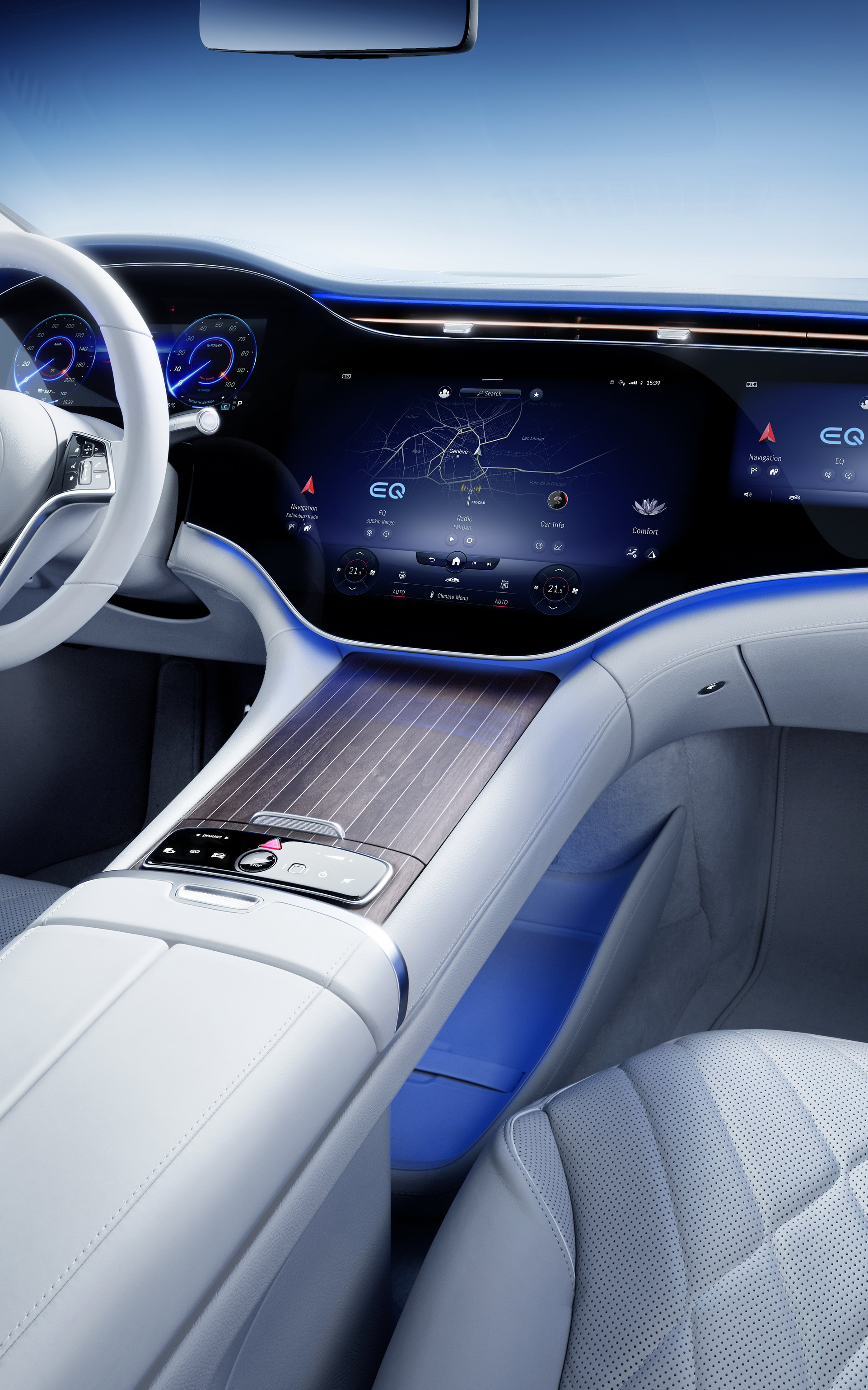 Mercedes-Benz mostra interior futurista do EQS | Auto Drive