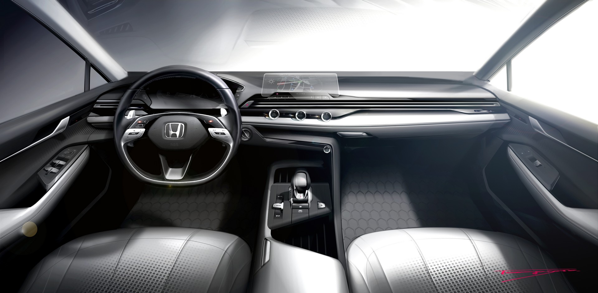 Novo interior da Honda