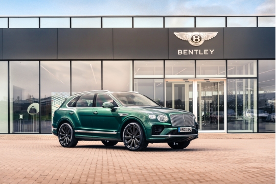 Novas jantes em fibra de carbono do Bentley Bentayga