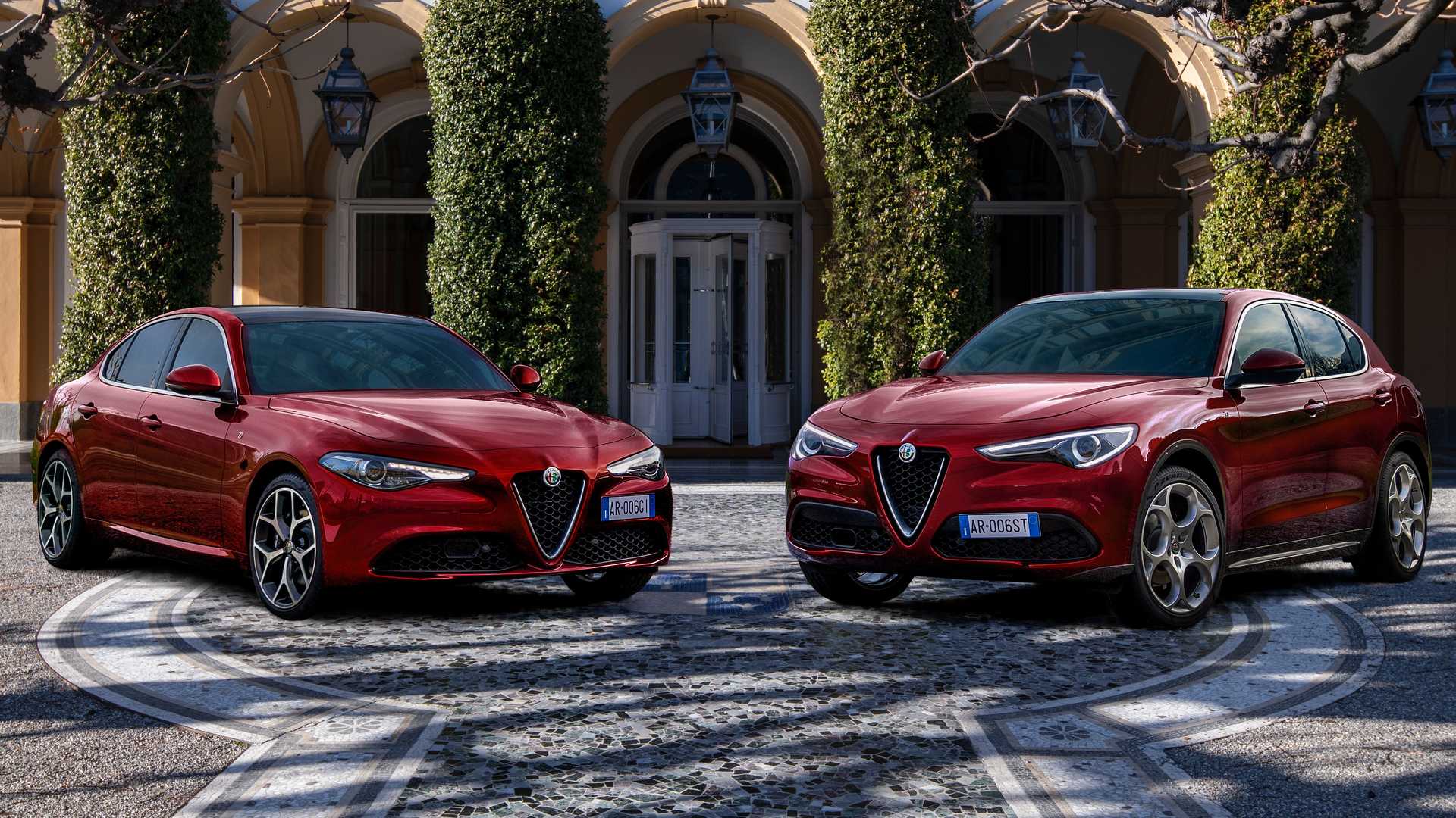Alfa Romeo Stelvio e Giulia 6C Villa d'Este Edition