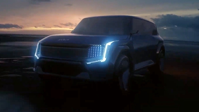 Kia EV9 Concept teaser