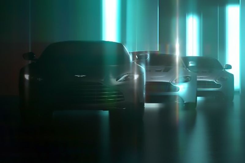 Aston Martin V12 Vantage teaser