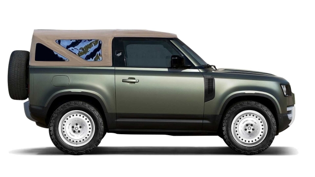 Heritage Customs Land Rover Defender Convertible Renderings