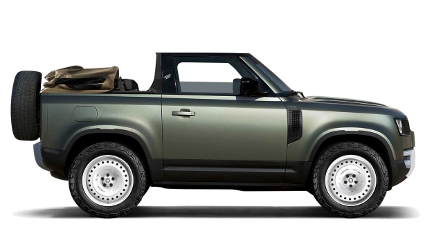 Heritage Customs Land Rover Defender Convertible Renderings