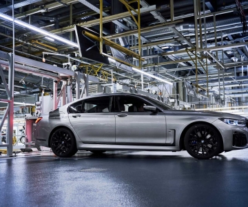 BMW Série 7 a ser produzido na fábrica de Dingolfing
