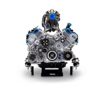 Motor 2UR-GSE V8 5.0 a hidrogénio