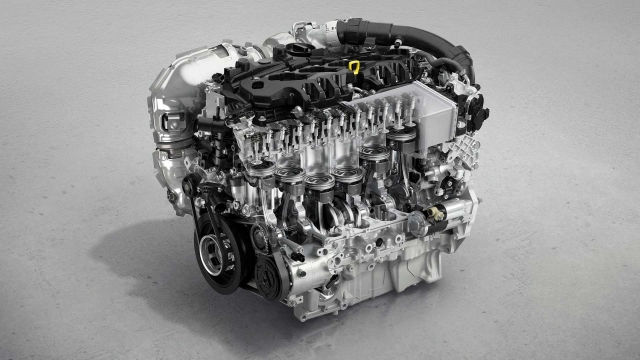 Motor 3.3 de seis cilindros Diesel da Mazda