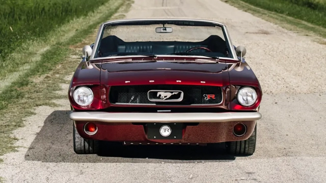 Ford Mustang Convertible Caged