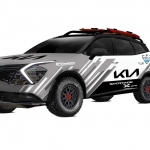 2023 Sportage X-Pro Rebelle Rally Rig Rendering