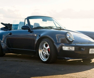 Everrati Porsche 911 964 Wide Body Cabriolet EV