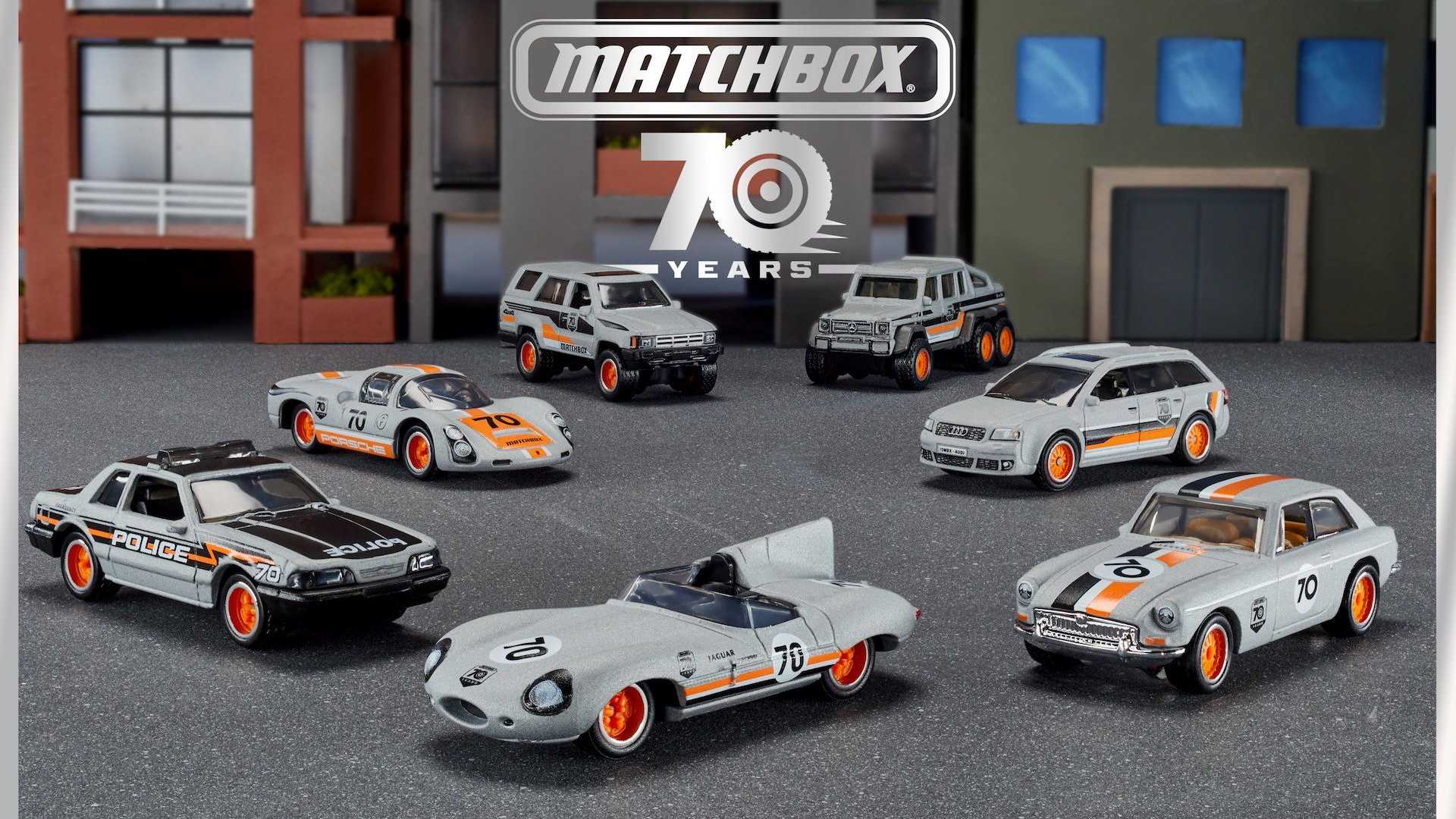 Modelos de edição limitada dos 70 anos da Matchbox