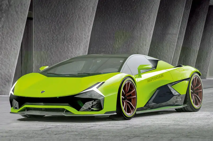 Render digital do sucessor do Lamborghini Aventador