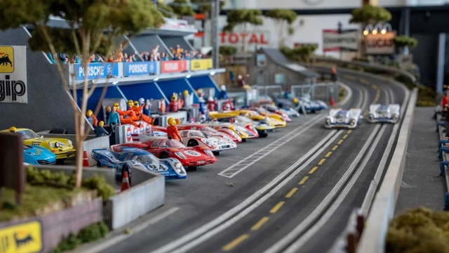 Porsche 917 Le Mans Slot Car Raceway