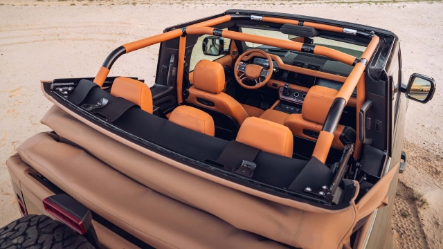 Heritage Customs Valiance Land Rover Defender Convertible