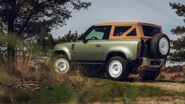 Heritage Customs Valiance Land Rover Defender Convertible
