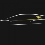 Sketch do supercarro elétrico da Lotus
