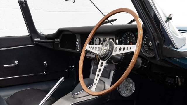 Electric Jaguar E-Type by Electrogenic