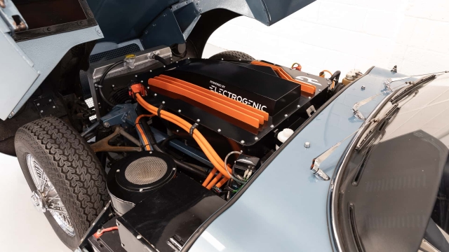Electric Jaguar E-Type by Electrogenic