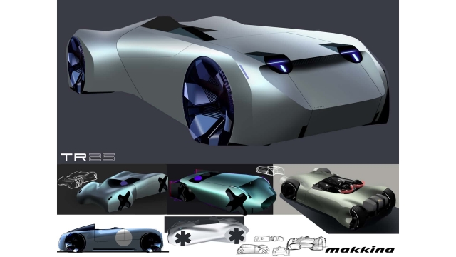 Triumph TR25 Concept Car by Makkina