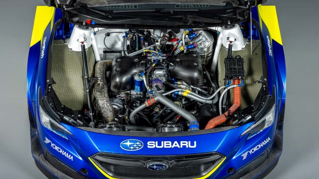 Subaru WRX de ralis