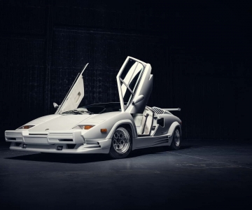 Lamborghini Countach 25th Anniversary de "Lobo de Wall Street"