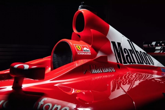 Ferrari F1 de Michael Schumacher de 2002