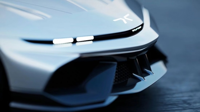 Render do novo DeLorean