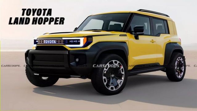 Toyota Land Hopper num render da Carscoops