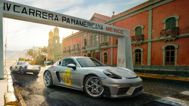 Porsche 718 Cayman GT4 RS Tag Heuer x Porsche – Legends of Panamericana