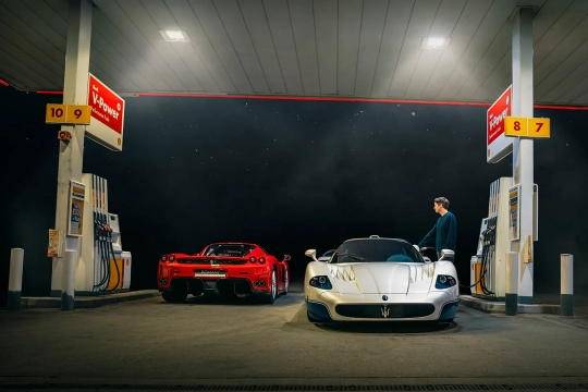 Ferrari Enzo e Maserati MC12