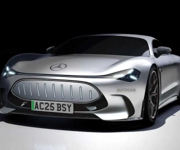 Aspeto do sucessor do Mercedes-AMG GT 4 portas, segundo a Autocar