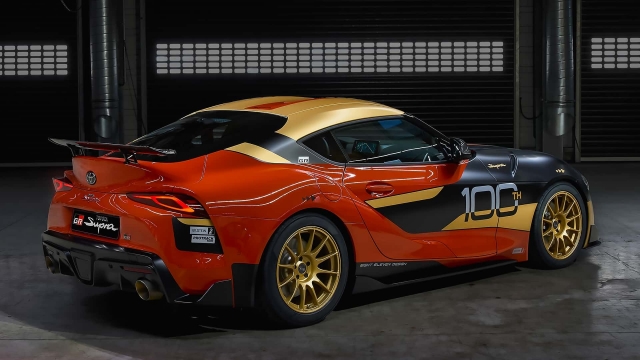 Toyota GR Supra GT4 100th Edition Tribute