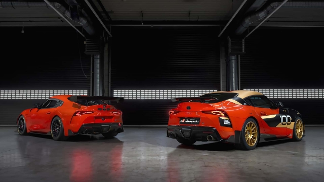 Toyota GR Supra GT4 100th Edition Tribute