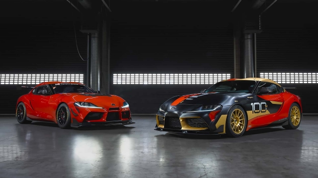 Toyota GR Supra GT4 100th Edition Tribute