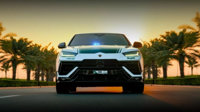 Lamborghini Urus Performante da Polícia do Dubai