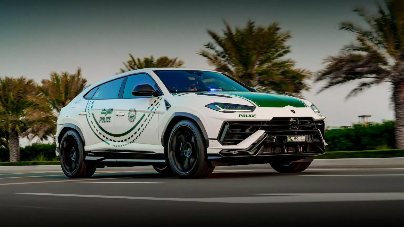 Lamborghini Urus Performante da Polícia do Dubai