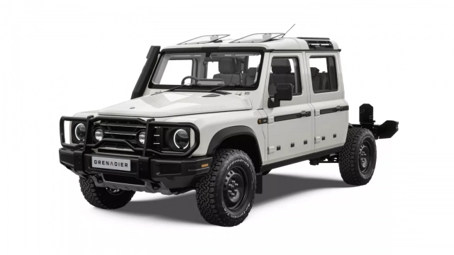 Ineos Grenadier Quartermaster Chassis Cabine