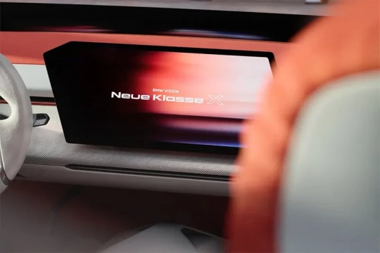 Primeira imagem oficial do interior do BMW Neue Klasse X
